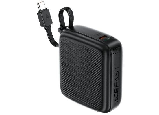 ACEFAST M15 Power Bank PD 20W Fast Charging 10000mAh Portable Charger - Black